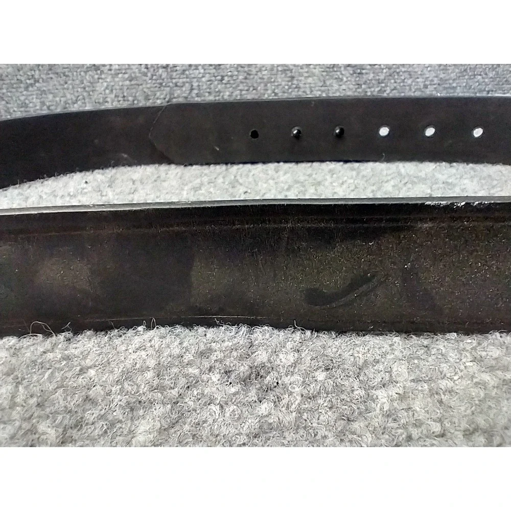 Boston Leather 6685 S AB12BK Mens Black Buckleless Duty Belt Made in USA Small